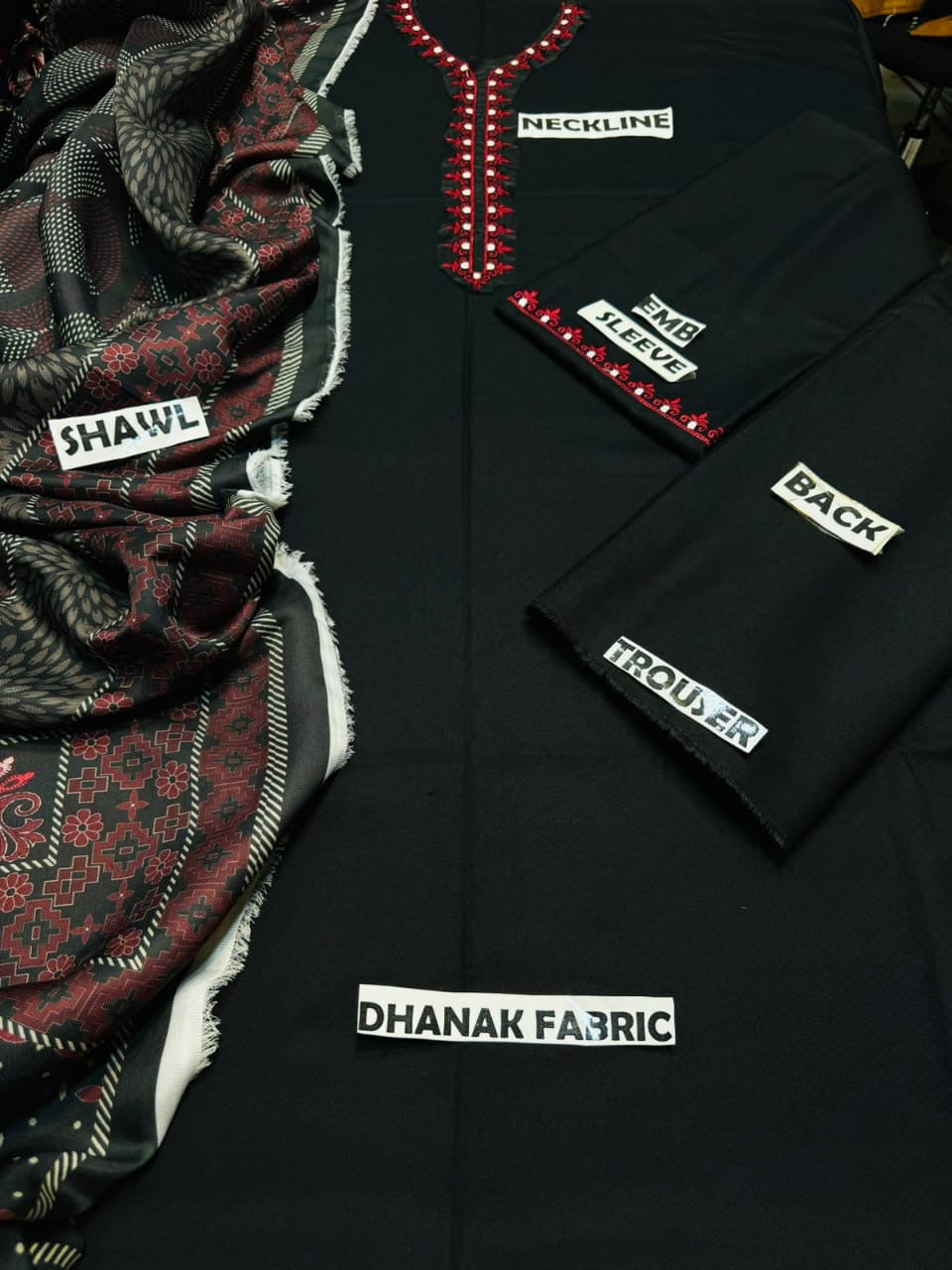FINE-DHANAK 3PC D#1027