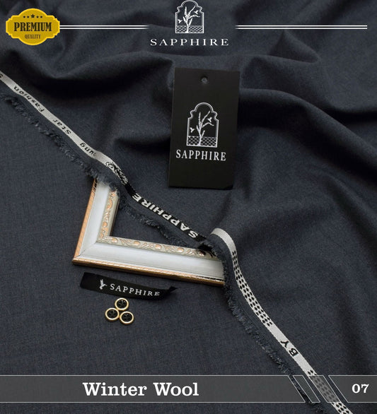 MEN’S UNSTITCHED WINTER WOOL SUIT - CODE-07