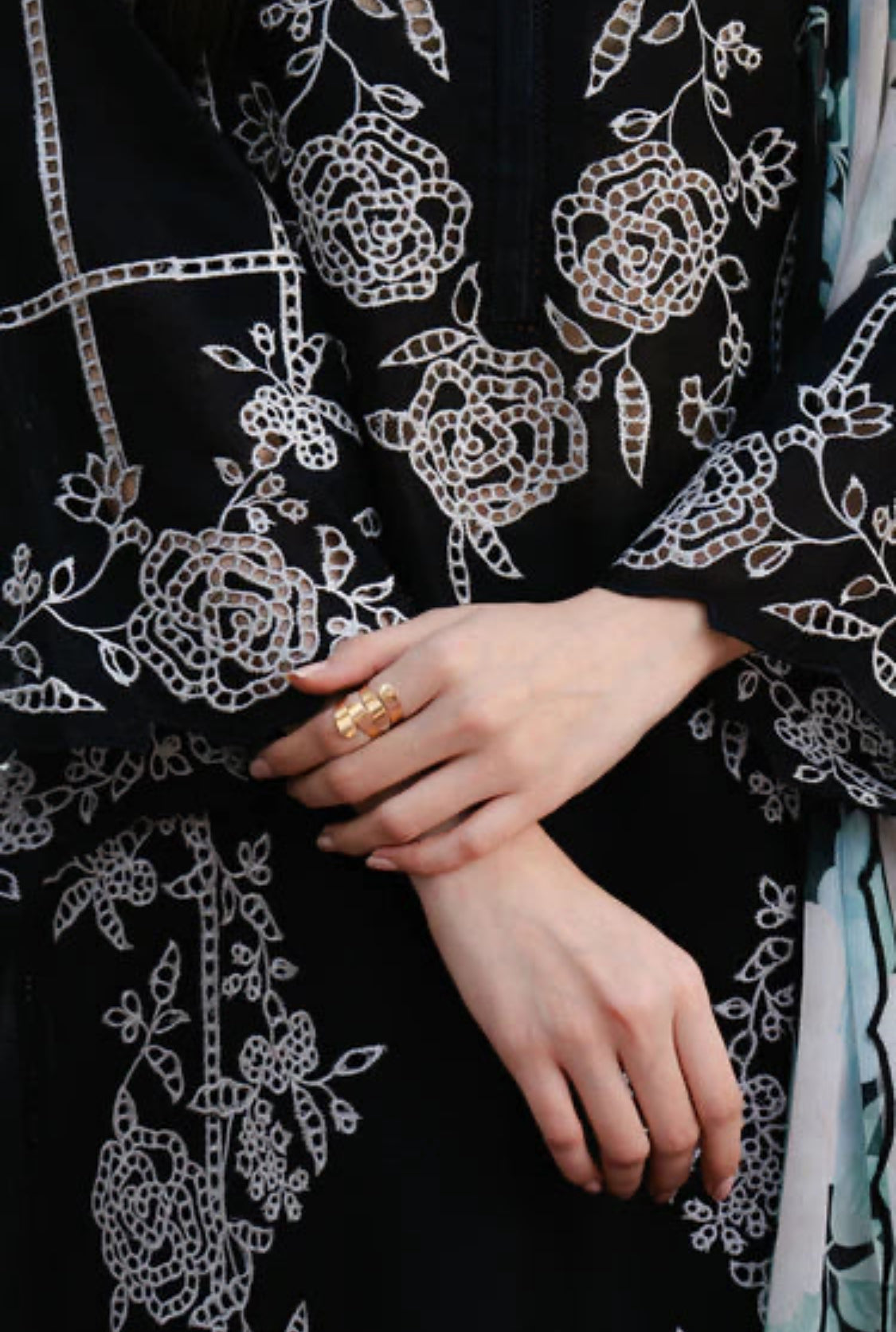 FINE-DHANAK EMBROIDERED 3PC D#1023