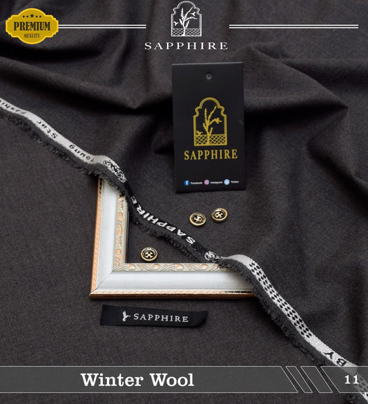 MEN’S UNSTITCHED WINTER WOOL SUIT - CODE-011