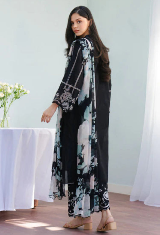 FINE-DHANAK EMBROIDERED 3PC D#1023