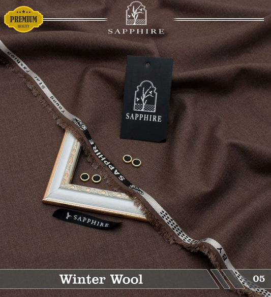 MEN’S UNSTITCHED WINTER WOOL SUIT - CODE-05