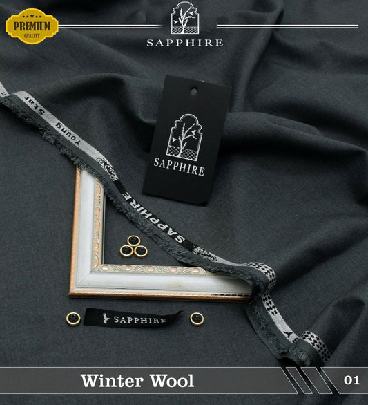 MEN’S UNSTITCHED WINTER WOOL SUIT - CODE-01